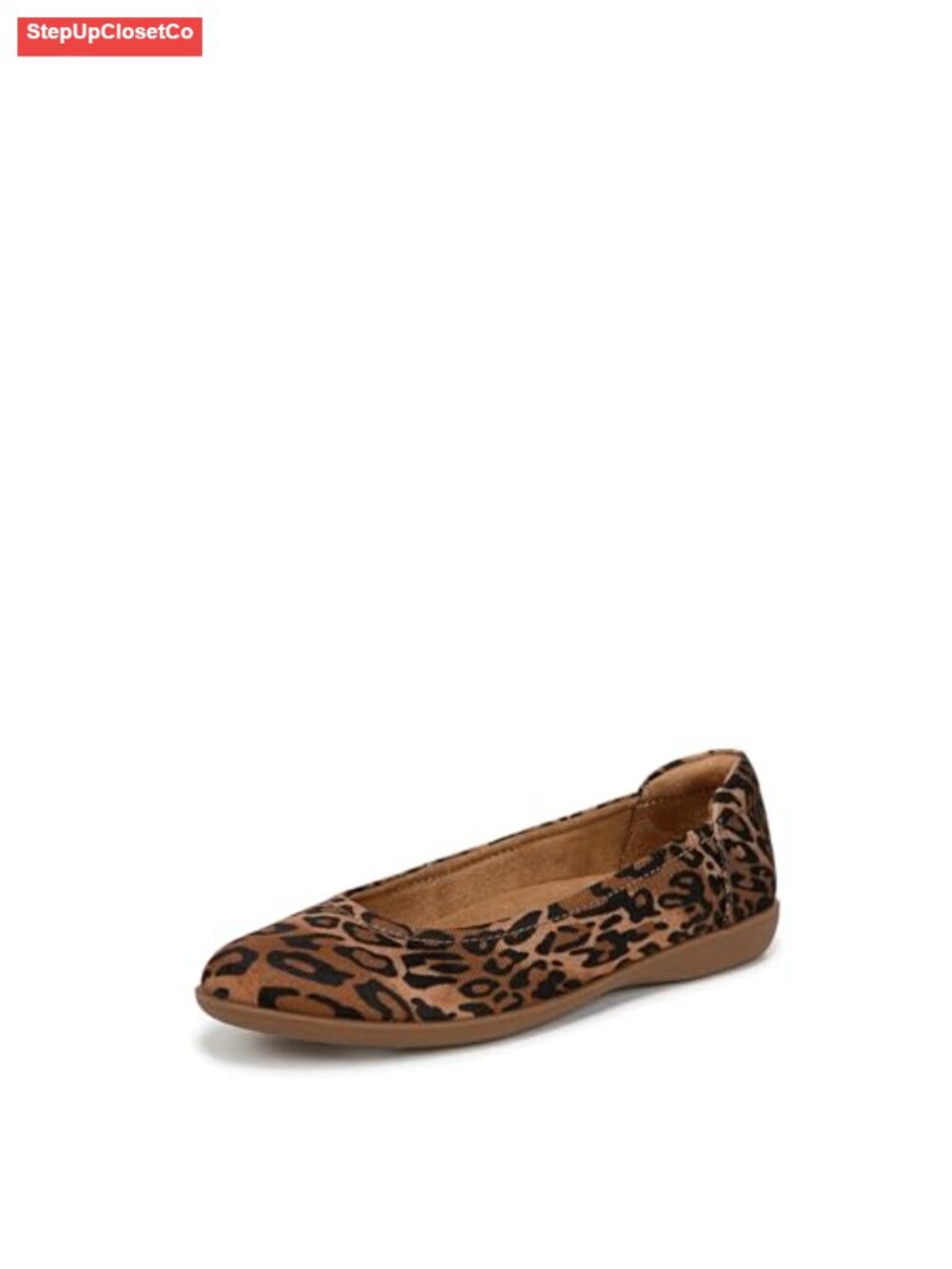 Naturalizer Flexy Ballet Flat Slip On Cushioned Almond Toe